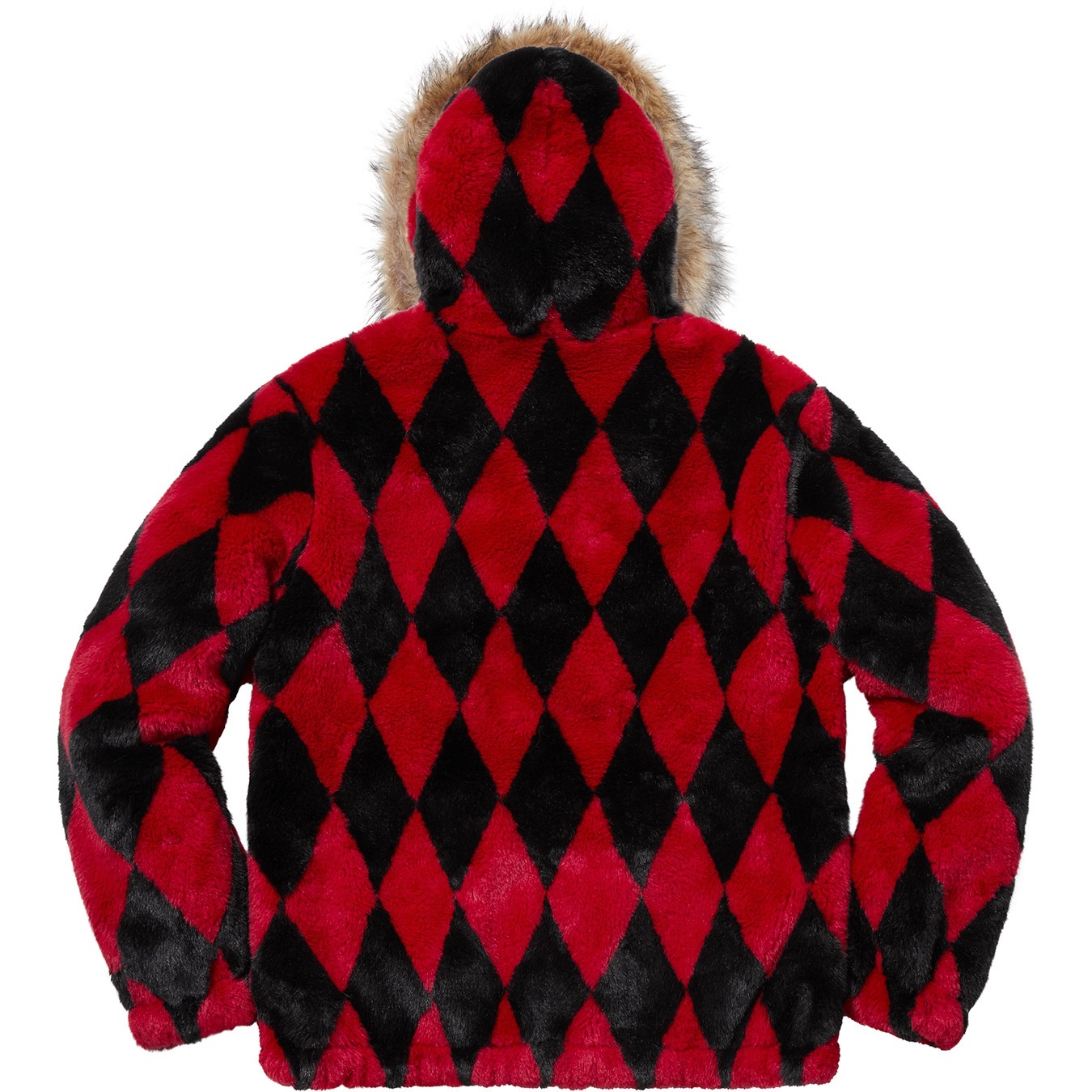 Diamond Faux Fur Jacket view 2